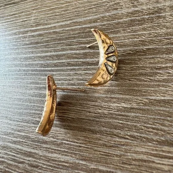 Bohemian moon earrings N615 - Picture 3 of 5